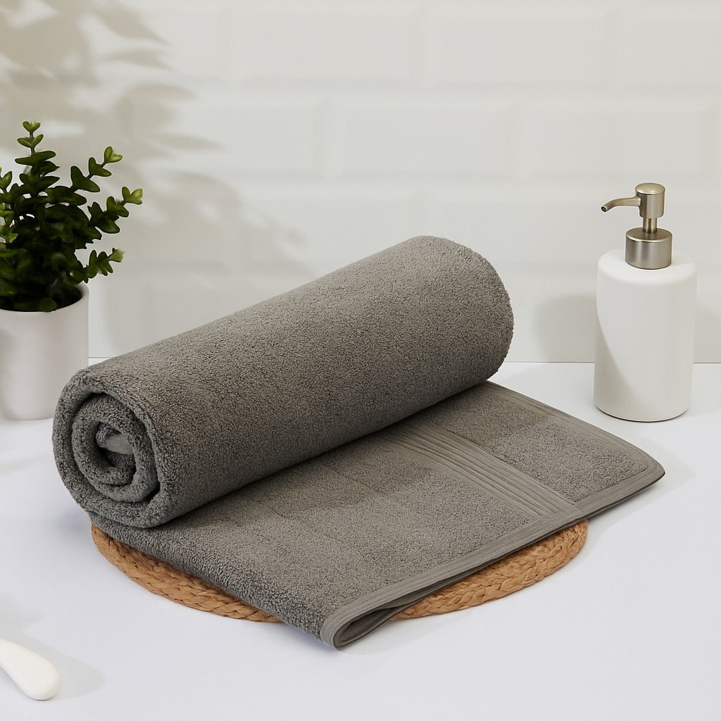Luxury 100% Cotton Bath Towel | 150x75 cm, 600 GSM | Towels for Bath Large Size, Big Bath Towel – Stylish Daily Use