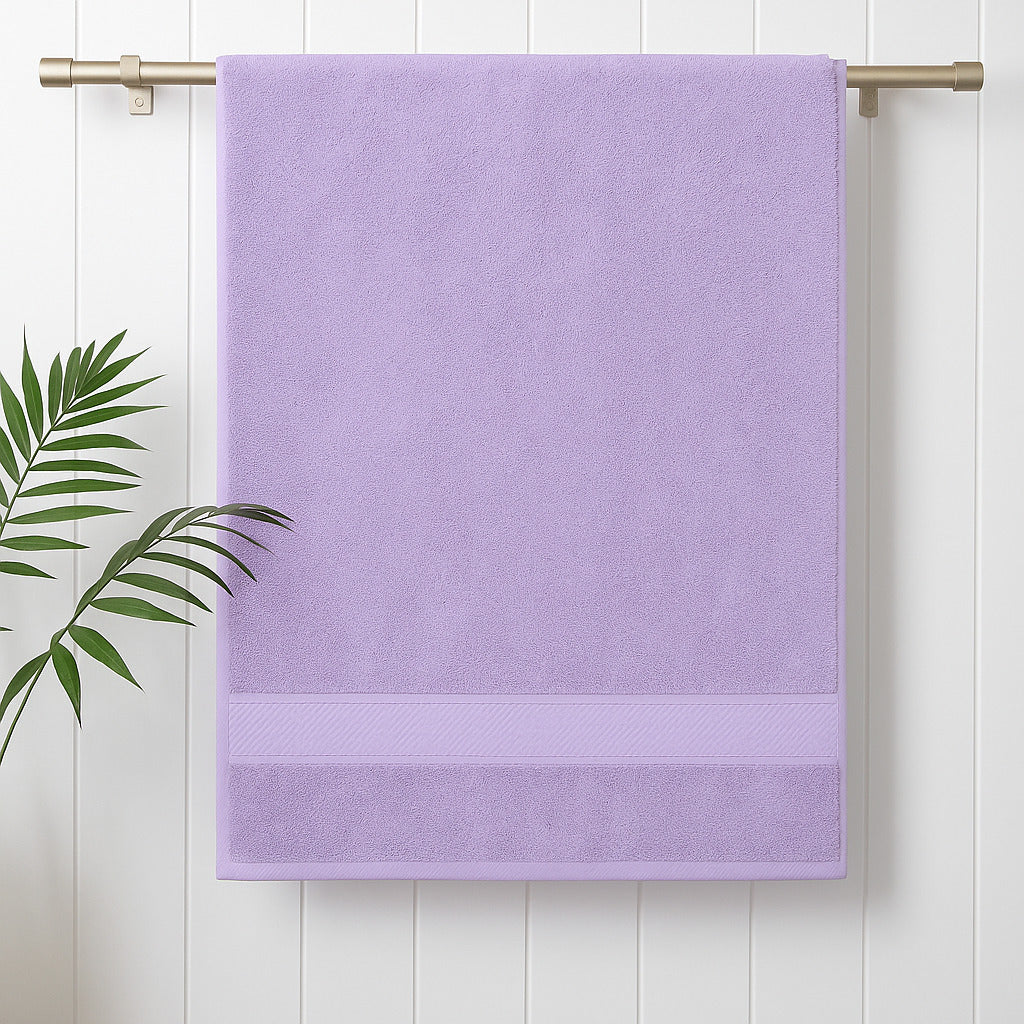 Luxury 100% Cotton Bath Towel | 150x75 cm, 600 GSM | Towels for Bath Large Size, Big Bath Towel – Stylish Daily Use