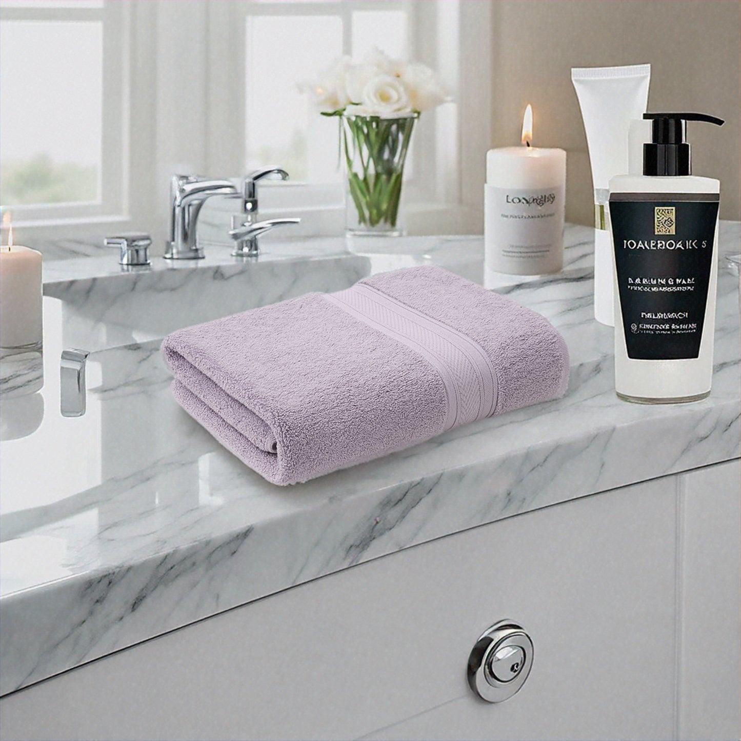 Luxury 100% Cotton Bath Towel | 150x75 cm, 600 GSM | Towels for Bath Large Size, Big Bath Towel – Stylish Daily Use