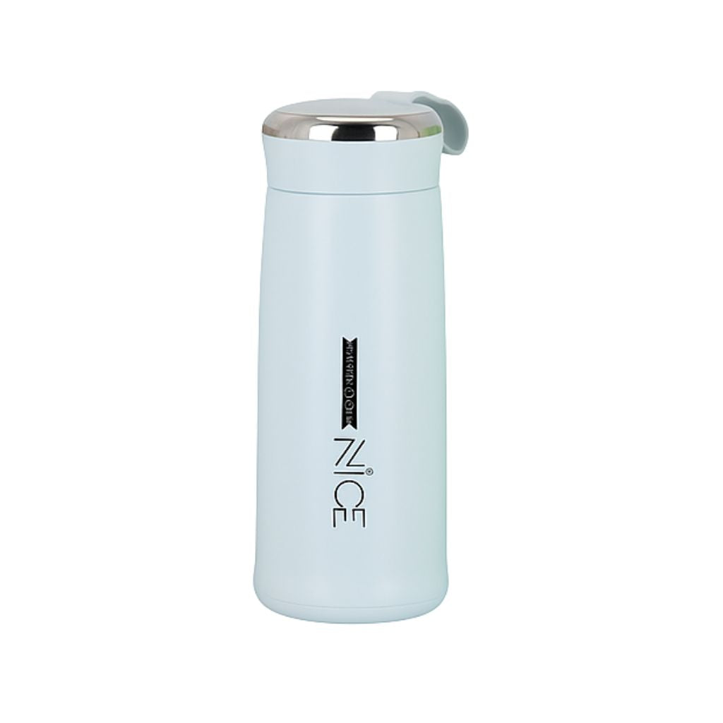 Nice 400ml Glass Water Bottle with Silicone Cover | Leak Proof, BPA Free, Stylish Aesthetic Bottle for Office, Gym & Travel