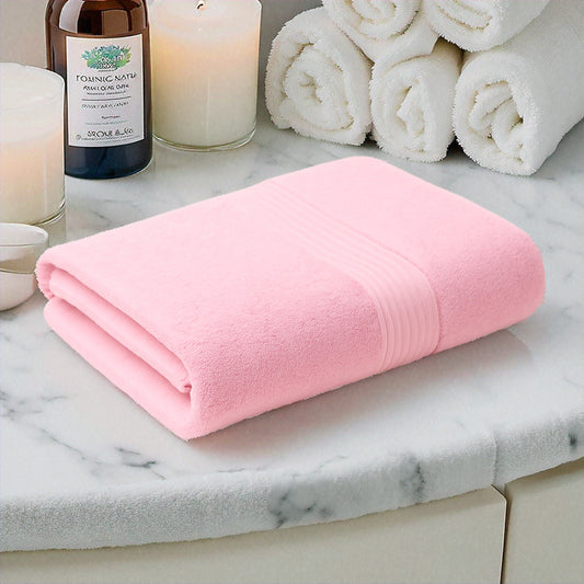 Premium 100% Cotton Bath Towel | 140x70 cm, 500 GSM | Towels for Bath Large Size, Big Bath Towel – Stylish Daily Use
