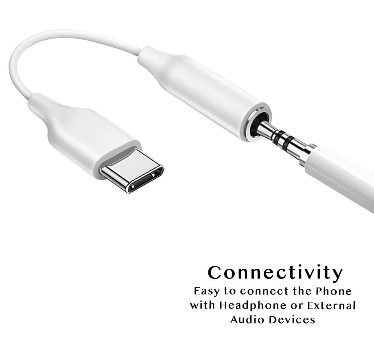 Samsung Type-C to 3.5mm Headphone Jack Adapter Connectivity View