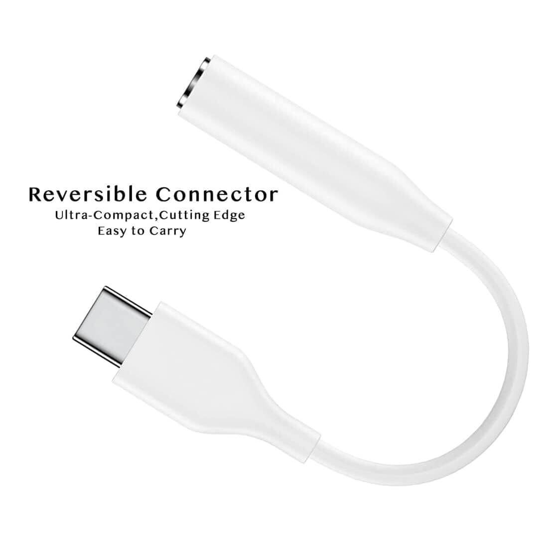 Samsung Type-C to 3.5mm Headphone Jack Adapter Reversible Connector